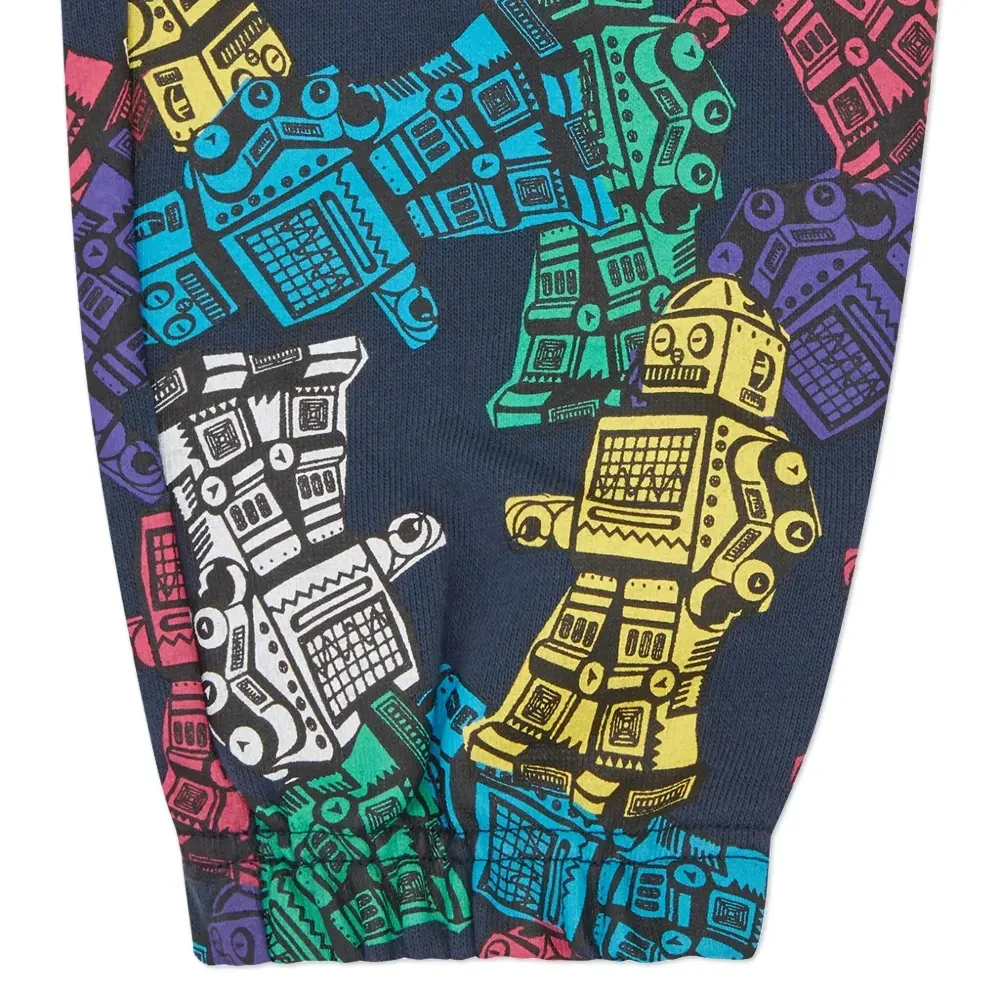 Спортивные брюки с принтом Robot