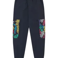 Брюки карго с принтом Robot