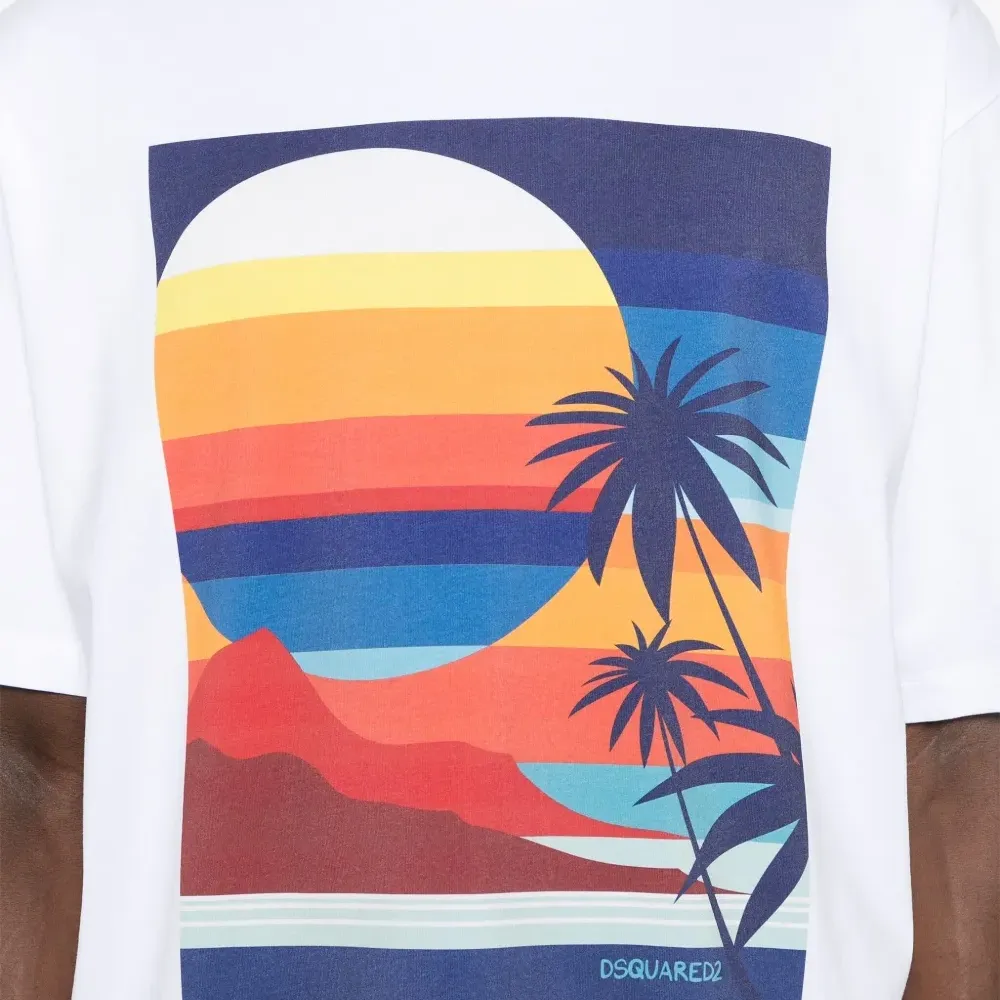 Футболка с графичным принтом