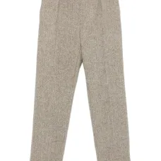 Прямые брюки из вирджинской шерсти Прямые брюки из вирджинской шерсти