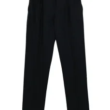 Шерстяные брюки прямого кроя Шерстяные брюки прямого кроя