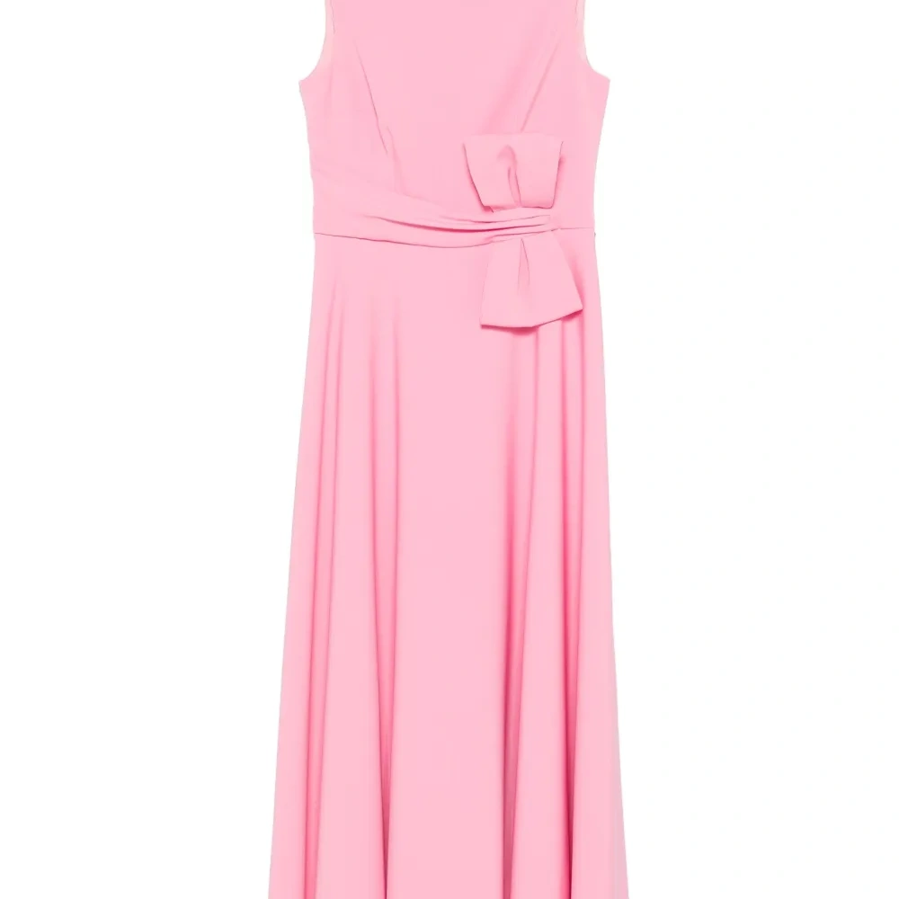 Платье миди с бантами