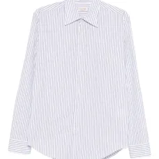 Полосатая рубашка с длинными рукавами