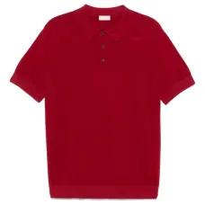 рубашка поло тонкой вязки