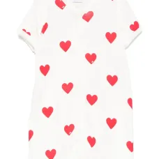 Короткий комбинезон с принтом