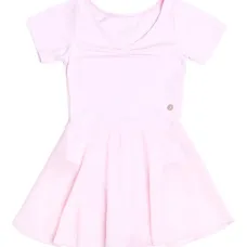 Платье с короткими рукавами