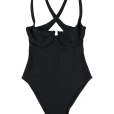 Купальник с перекрестными бретелями