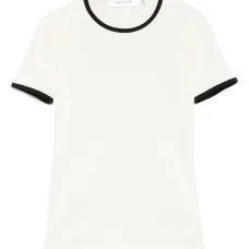 Футболка с контрастной отделкой Футболка с контрастной отделкой