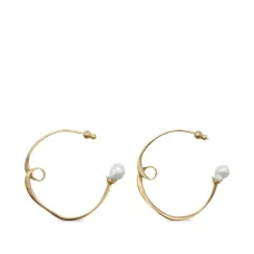 Серьги-кольца Rena