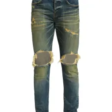 Джинсы с прорезями