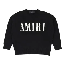 Свитер вязки интарсия с логотипом