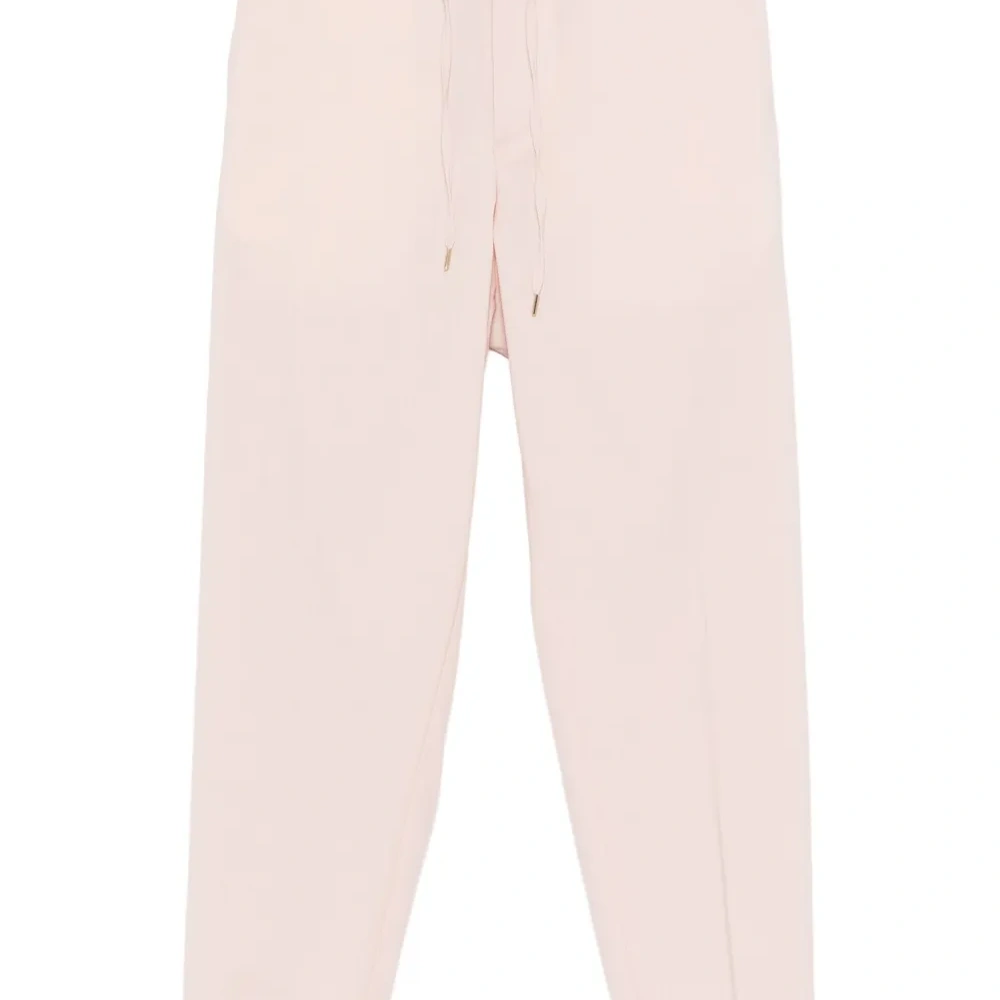 Брюки с кулиской и манжетами