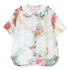 Рубашка из смесового шелка Рубашка из смесового шелка