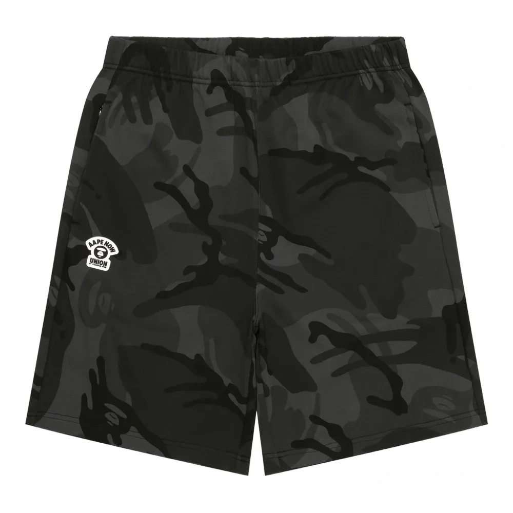 Шорты с камуфляжным принтом