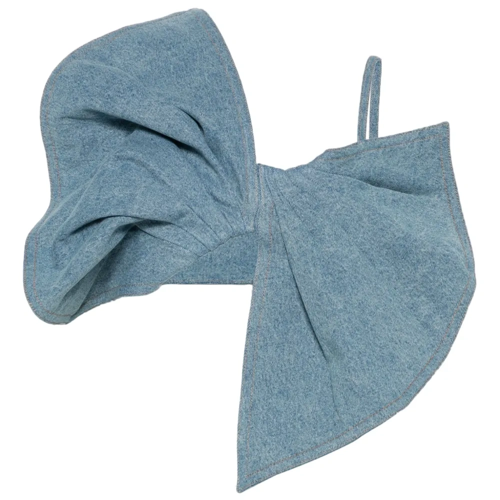 Топ с бантом