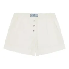 Шорты с нашивкой-логотипом