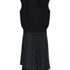 платье миди со складками