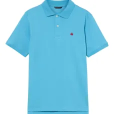 Рубашка поло с вышитым логотипом Рубашка поло с вышитым логотипом