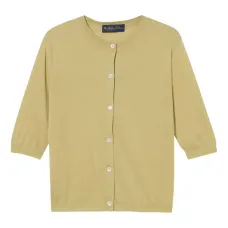 Кардиган с укороченными рукавами