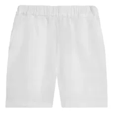 льняные шорты с эластичным поясом