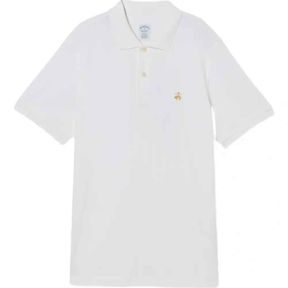 Рубашка поло с вышитым логотипом
