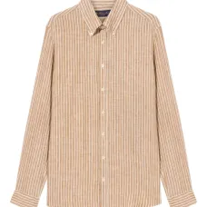 Полосатая рубашка на пуговицах
