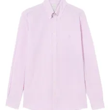 Полосатая рубашка на пуговицах