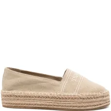 Эспадрильи с вышитым логотипом