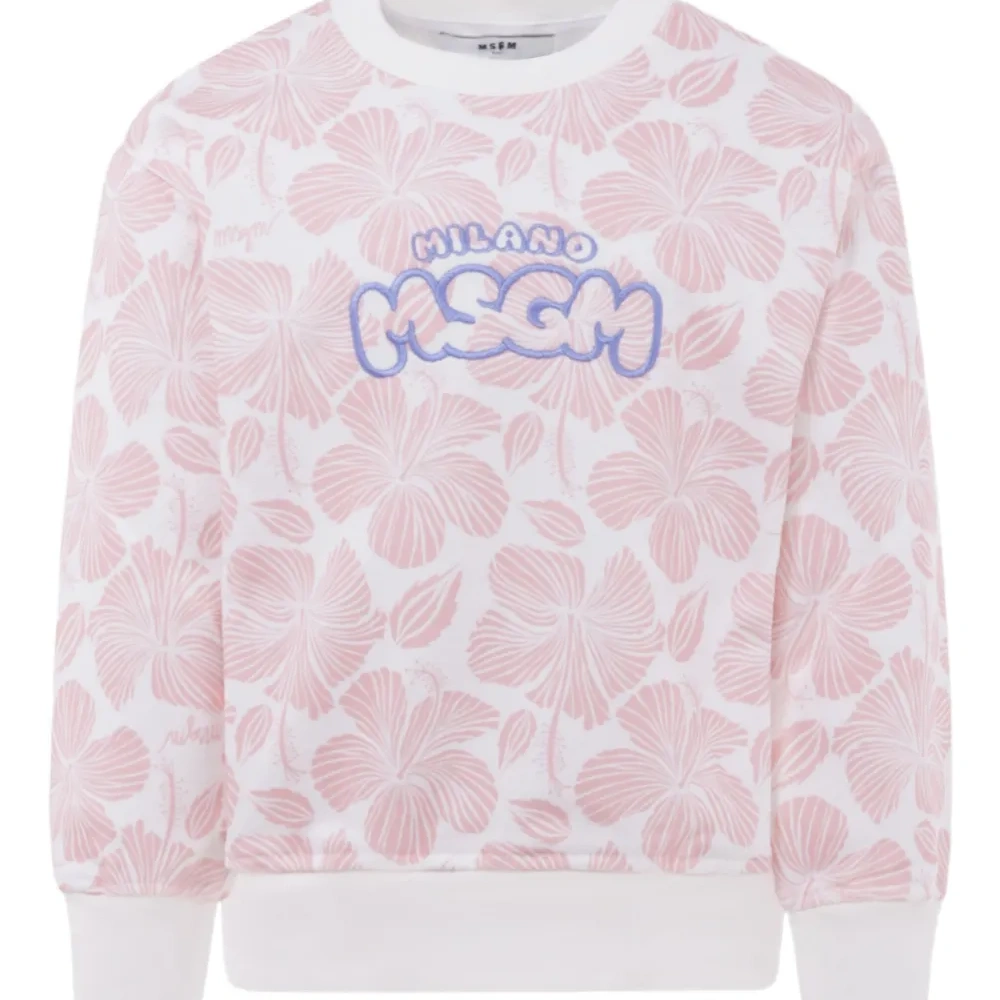 Толстовка с цветочным принтом