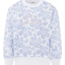 Толстовка с цветочным принтом