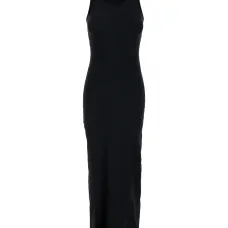 Платье миди без рукавов