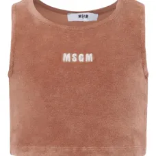 Укороченный топ без рукавов