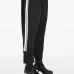 Striped straight-leg trousers