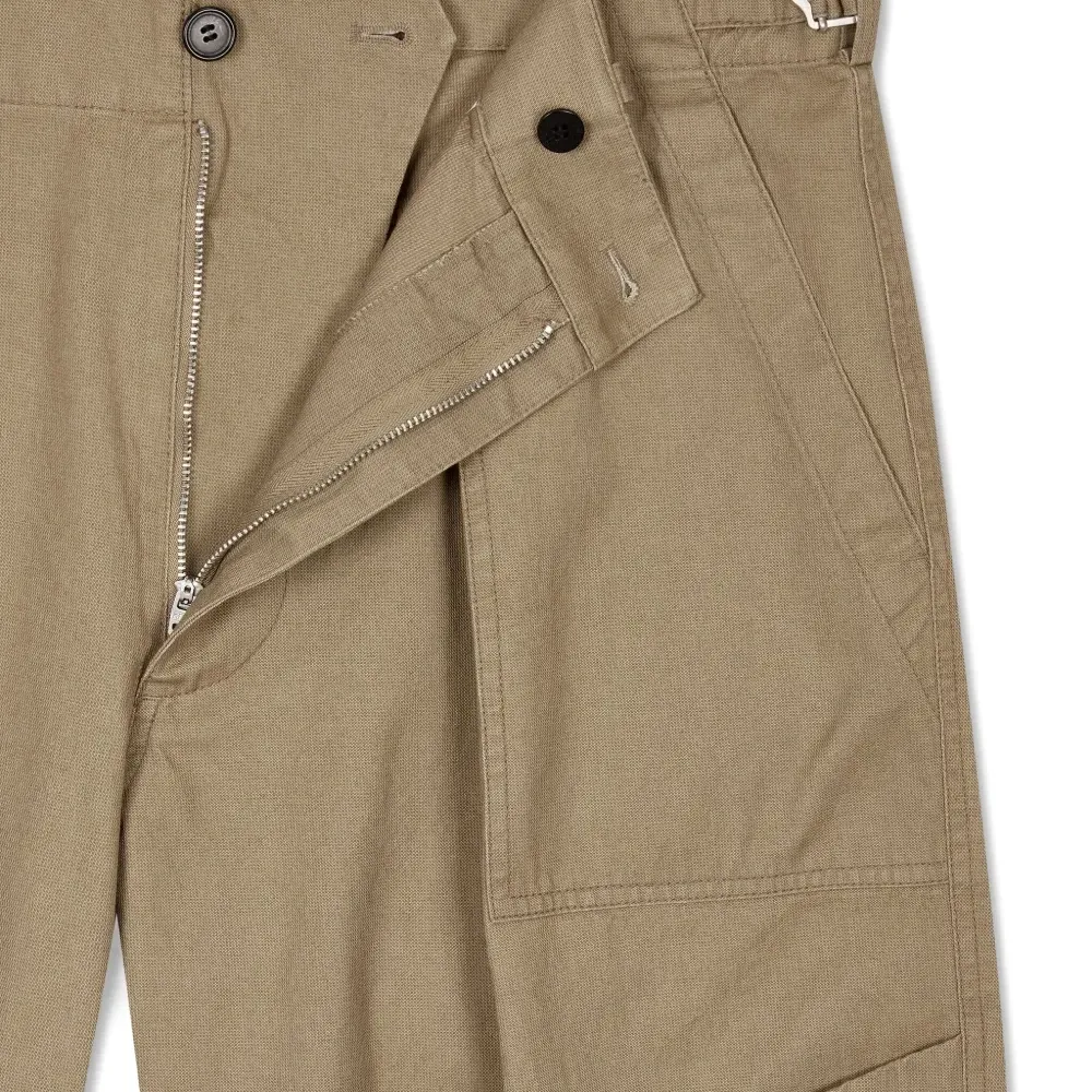 Брюки карго со складками