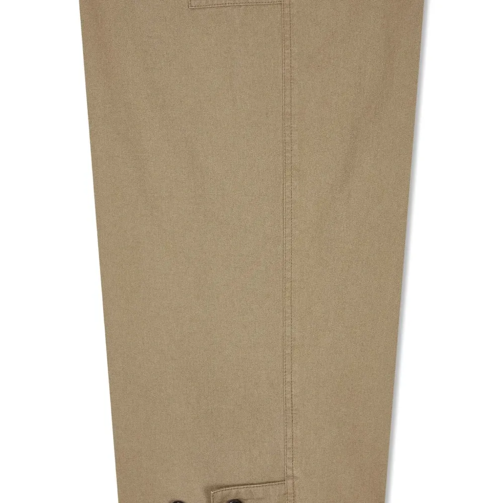 Брюки карго со складками