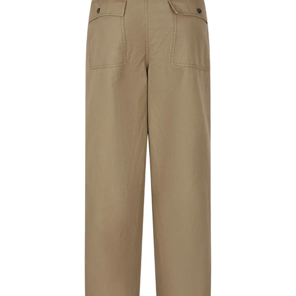 Брюки карго со складками