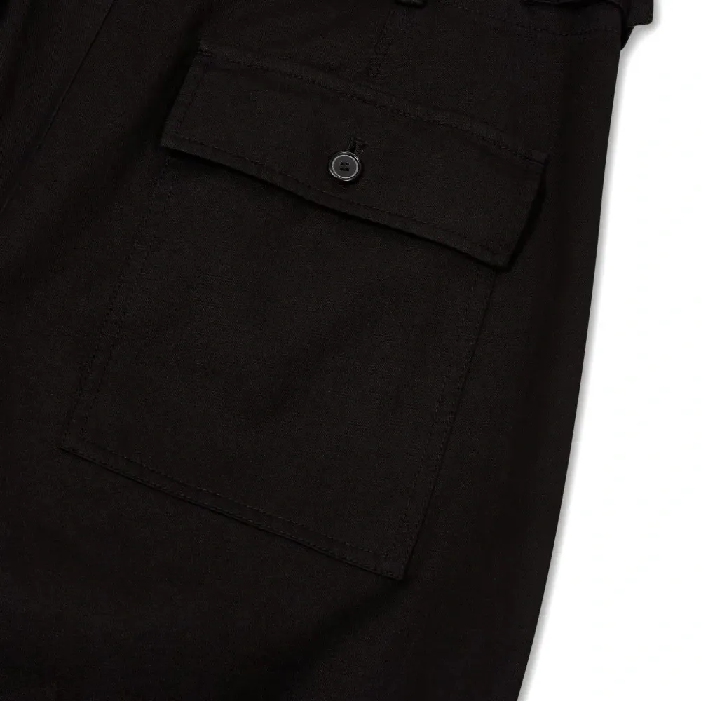 Брюки карго со складками