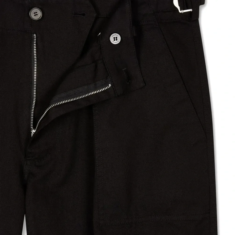 Брюки карго со складками