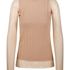 Свитер в рубчик