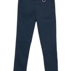 Брюки с нашивкой-логотипом