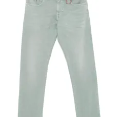 Брюки с нашивкой-логотипом