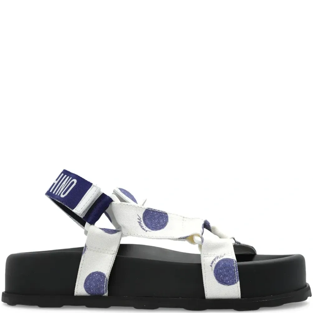 Сандалии в горох