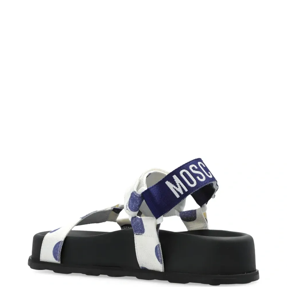 Сандалии в горох