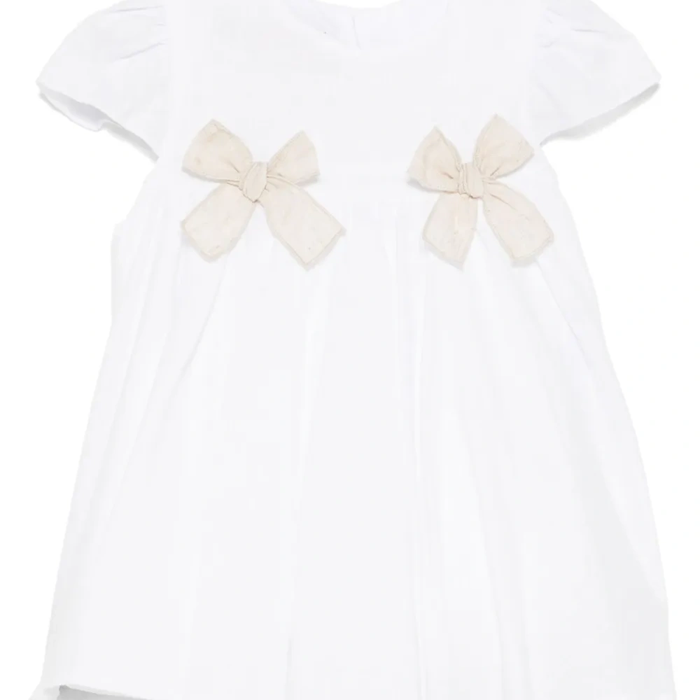 Платье с бантом