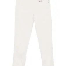 Брюки с нашивкой-логотипом