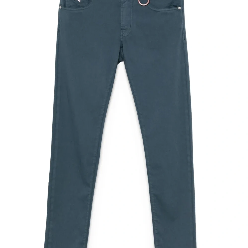 Брюки с нашивкой-логотипом