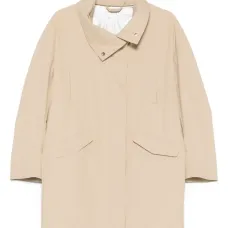 Пальто с воротником-стойкой