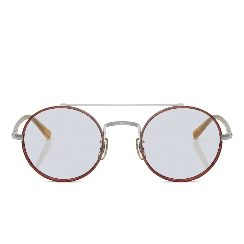 Очки в круглой оправе