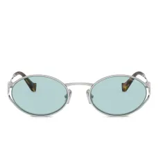 Солнцезащитные очки в овальной оправе