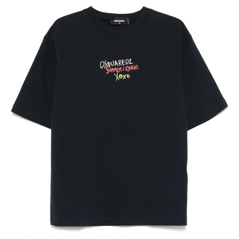 Футболка с вышитым логотипом